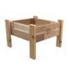 GRO Products⢠Elevated Garden Bed Planter 16"x16"x12" High 2 GRO Products⢠Elevated Garden Bed Planter 16"x16"x12" High -Plant Supports Shop 8611275 01v elevated cedar garden bed planter 16x16x12