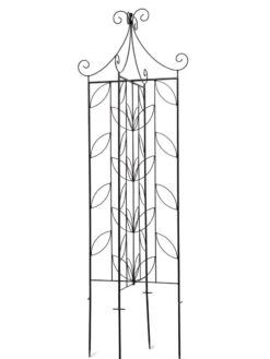 4 Sided Leaf Obelisk, 72" -Plant Supports Shop 8611658 3774 tif