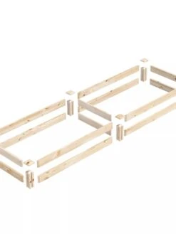 Pine Raised Garden Bed, 2' X 8' 14 Pine Raised Garden Bed, 2' X 8' -Plant Supports Shop 8612243 01V jpg