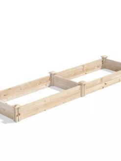 Pine Raised Garden Bed, 2' X 8' 13 Pine Raised Garden Bed, 2' X 8' -Plant Supports Shop 8612243 03V jpg