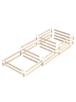 3-Tier Pine Raised Garden Bed, 4'x12' -Plant Supports Shop 8612254 01v