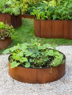 Birdies™ Corten Steel Round Raised Beds -Plant Supports Shop 8612422 1527 tif