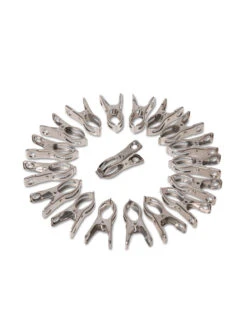 Metal Medium Garden Clips 2.25", Set Of 18 7 Metal Medium Garden Clips 2.25", Set Of 18 -Plant Supports Shop 8612443 0032 metal medium garden clips set of 18