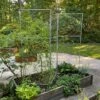 Chicken Wire Pea Trellis -Plant Supports Shop 8612718 7313 chicken wire pea trellis