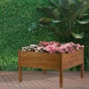 Garden Wizard Eucalyptus Garden Bed -Plant Supports Shop 8612823 01v garden wizard eucalyptus garden bed