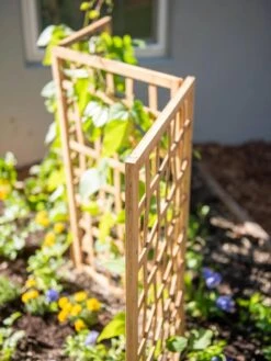 Bamboo Zig-Zag Trellis 24" X 36" -Plant Supports Shop 8613151 6459