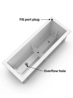 Fairfield Self-Watering Elevated Garden Bed 18 Fairfield Self-Watering Elevated Garden Bed -Plant Supports Shop 8613283 11V