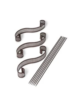 Scroll Linking Stakes, Set Of 3 -Plant Supports Shop 8613321 5899