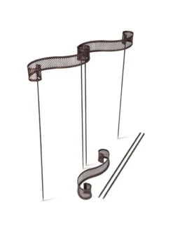 Scroll Linking Stakes, Set Of 3 -Plant Supports Shop 8613321 5901