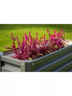 Metal Double Height Raised Garden Bed 11 Metal Double Height Raised Garden Bed -Plant Supports Shop 8613688 03V 3 4