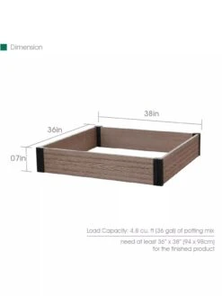 Essential Raised Garden Bed -Plant Supports Shop 8614253 03V 3 4