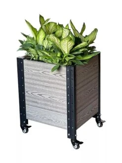 Mobile Deep Root Corner Planter -Plant Supports Shop 8614266 01V
