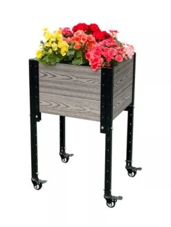 Mobile Elevated Corner Planter 9 Mobile Elevated Corner Planter -Plant Supports Shop 8614267 05V